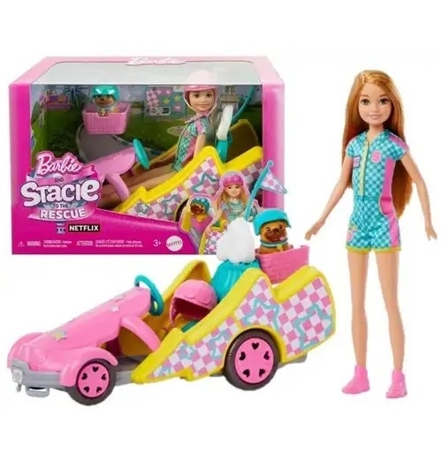 Barbie dukke og gokart, Barbie & Stacie to the rescue
